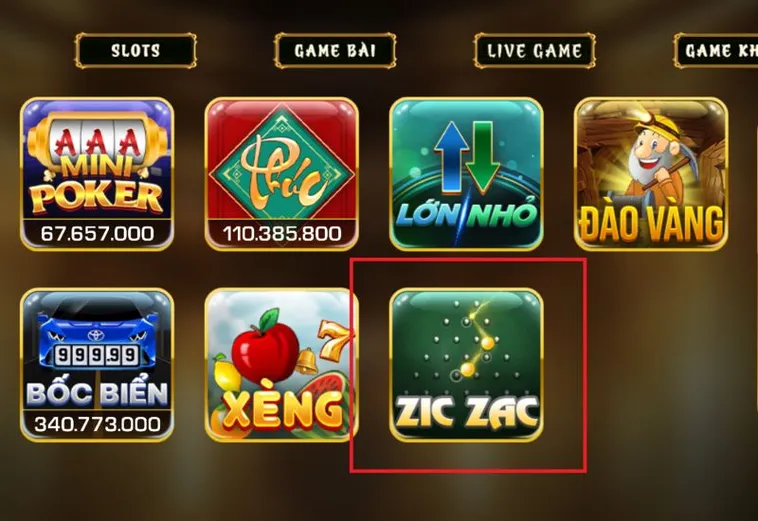 Cách Chơi Game Nhanh ZicZac 789Club Chi Tiết Dễ Hiểu Cho Người Mới​